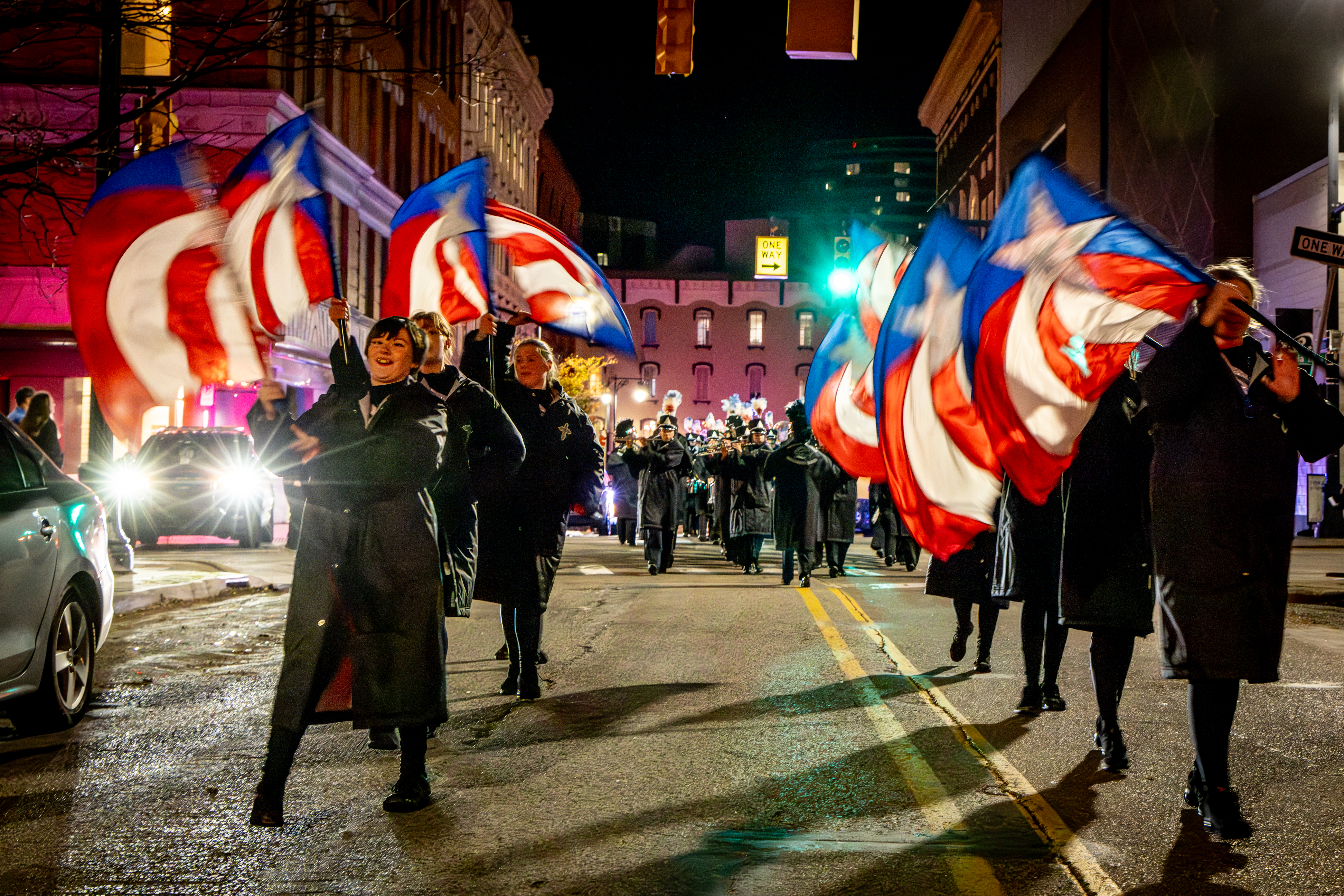 The Veterans Day Parade in downtown Grand Rapids on Nov. 11, 2024. (Michael Buck/WOOD TV8)