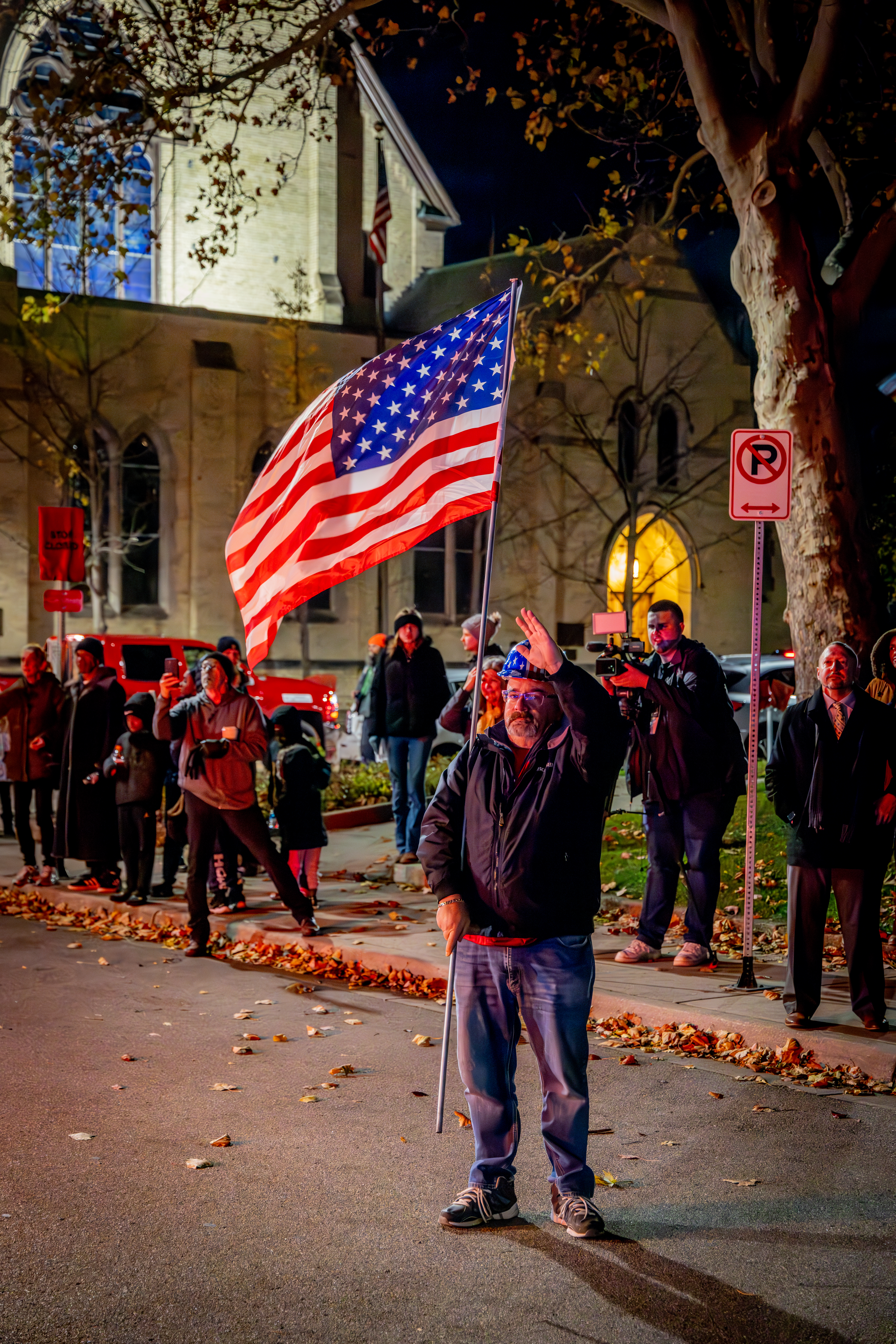 The Veterans Day Parade in downtown Grand Rapids on Nov. 11, 2024. (Michael Buck/WOOD TV8)
