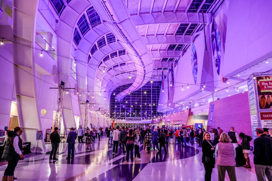 The 2024 Grand Rapids International Wine, Beer and Food Festival at DeVos Place. (Michael Buck/WOOD TV8)