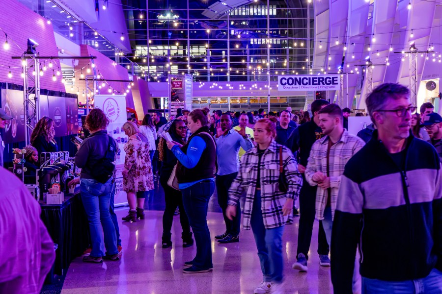 The 2024 Grand Rapids International Wine, Beer and Food Festival at DeVos Place. (Michael Buck/WOOD TV8)