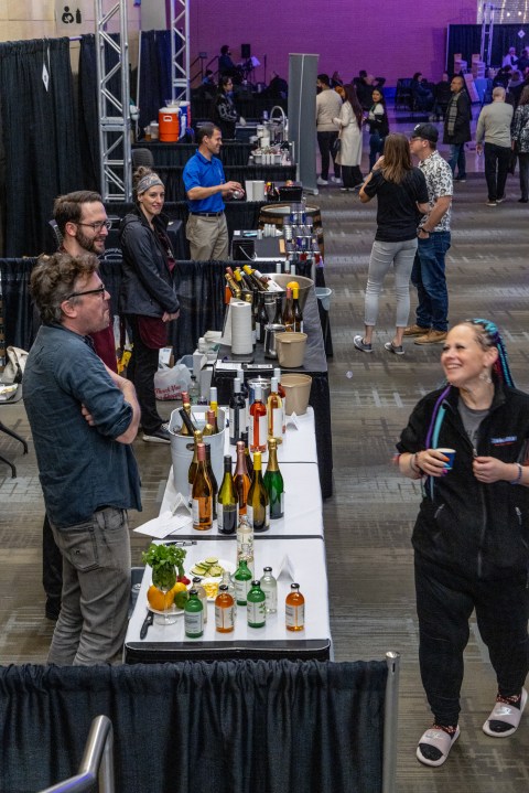 The 2024 Grand Rapids International Wine, Beer and Food Festival at DeVos Place. (Michael Buck/WOOD TV8)