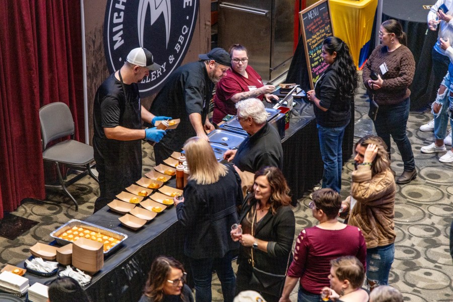 The 2024 Grand Rapids International Wine, Beer and Food Festival at DeVos Place. (Michael Buck/WOOD TV8)