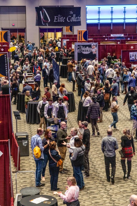 The 2024 Grand Rapids International Wine, Beer and Food Festival at DeVos Place. (Michael Buck/WOOD TV8)
