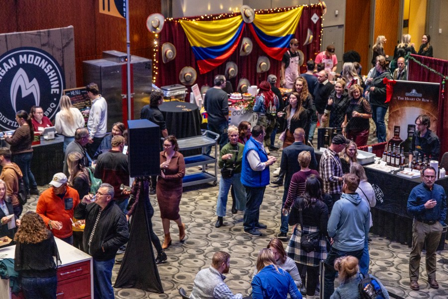 The 2024 Grand Rapids International Wine, Beer and Food Festival at DeVos Place. (Michael Buck/WOOD TV8)