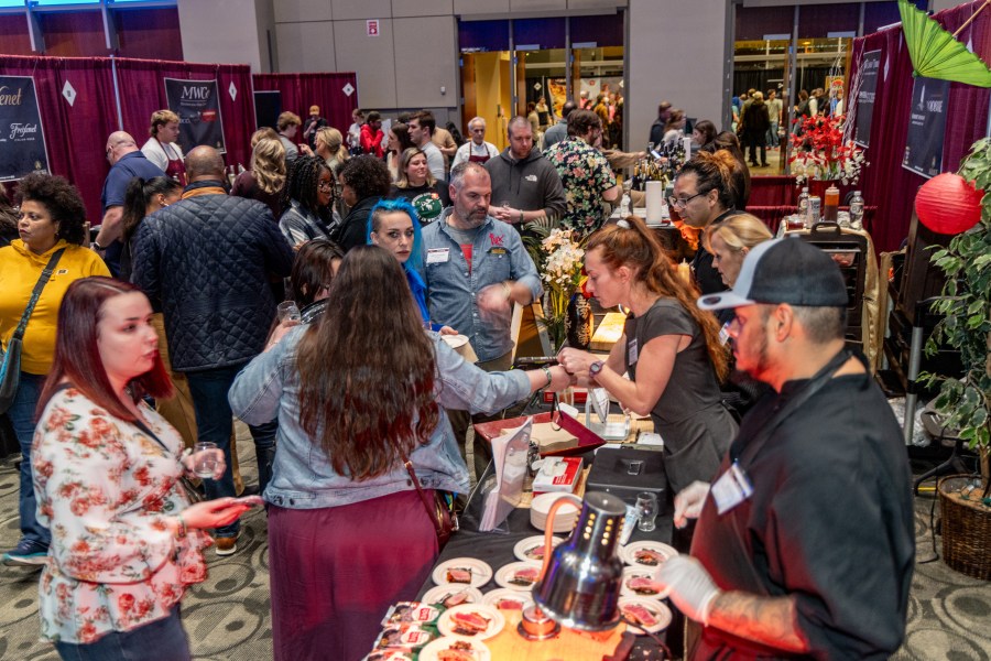 The 2024 Grand Rapids International Wine, Beer and Food Festival at DeVos Place. (Michael Buck/WOOD TV8)