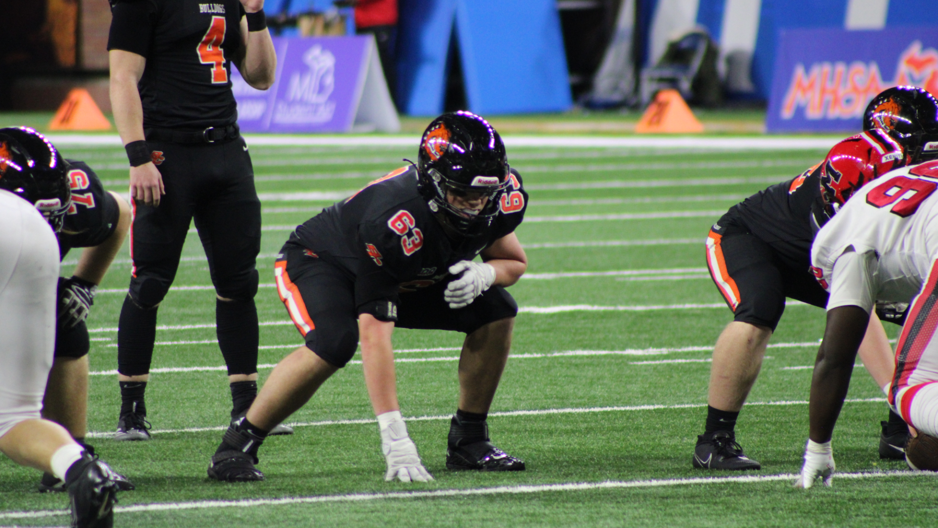 Byron Center lost to Orchard Lake St. Mary’s 35-19 in the Division 2 Finals. (Dean Holzwarth/WOOD TV8)