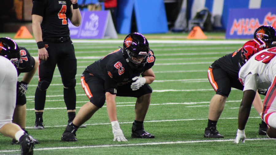 Byron Center lost to Orchard Lake St. Mary’s 35-19 in the Division 2 Finals. (Dean Holzwarth/WOOD TV8)