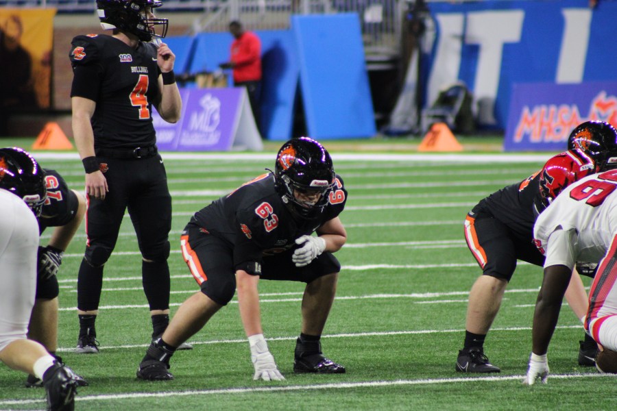 Byron Center lost to Orchard Lake St. Mary’s 35-19 in the Division 2 Finals. (Dean Holzwarth/WOOD TV8)