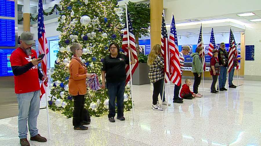 Operation Handshake at the Gerald R. Ford International Airport on Nov. 27, 2024.