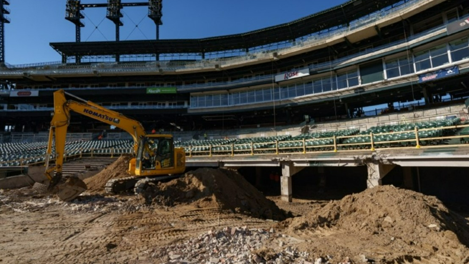 Construction is underway for a new seating area at Comerica Park. The "Home Plate Club" will feature several new amenities, including climate-controlled seats. The seating area will be ready in time for Opening Day. Construction on the VIP lounge area is expected to be completed sometime during the upcoming season. (Courtesy Ilitch Sports & Entertainment)