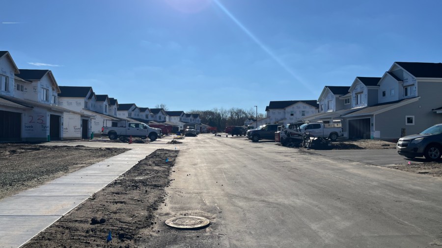 Meadowood Townhomes off the East Beltline in Grand Rapids Township. (Nov. 7, 2024)