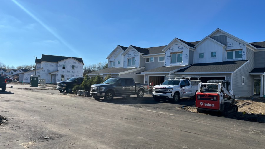 Meadowood Townhomes off the East Beltline in Grand Rapids Township. (Nov. 7, 2024)