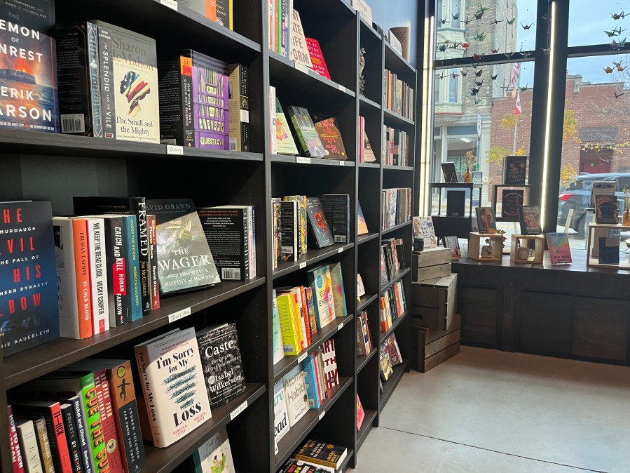 Cellar Bird Books in Grand Rapids. (Nov. 20, 2024)