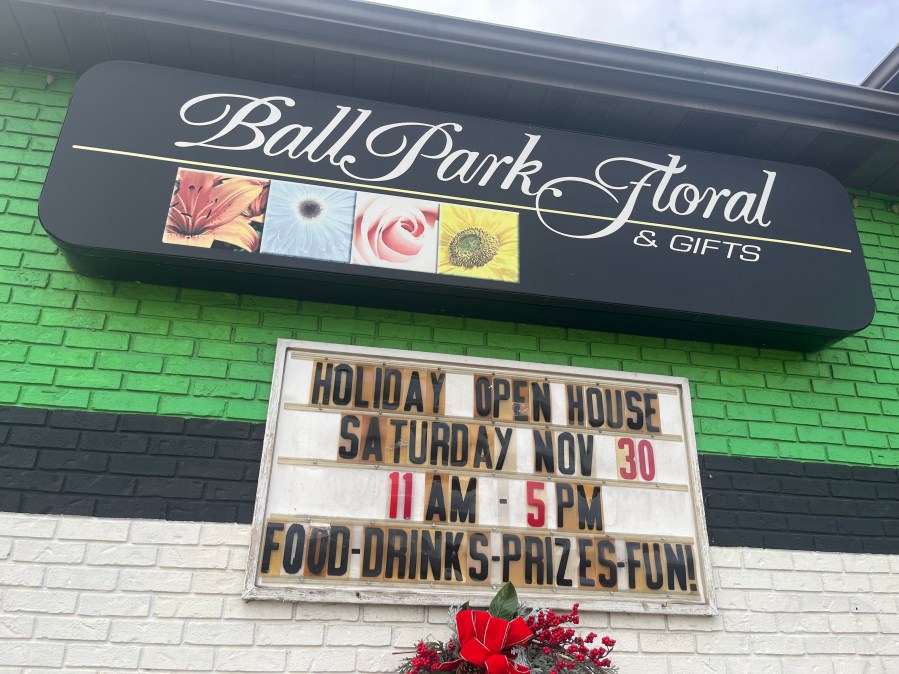 Ball Park Floral in Grand Rapids. (Nov. 27, 2024)