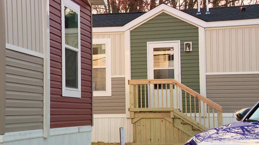 Sugar Loaf Mobile Home Park near Schoolcraft. (Nov. 26, 2024)