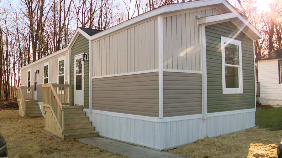 Sugar Loaf Mobile Home Park near Schoolcraft. (Nov. 26, 2024)