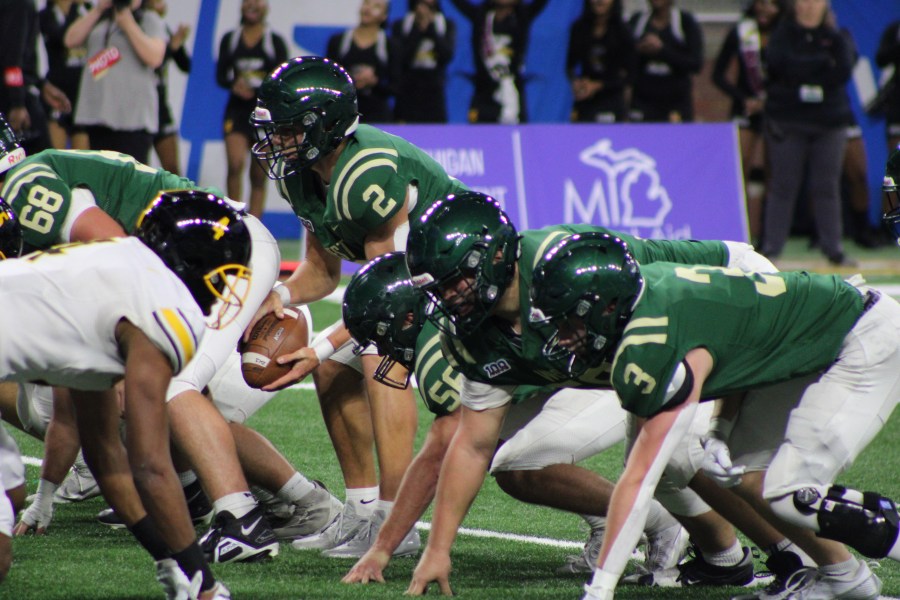 Zeeland West won the state championship game on Nov. 30, 2024. (Dean Holzwarth/WOOD TV8)