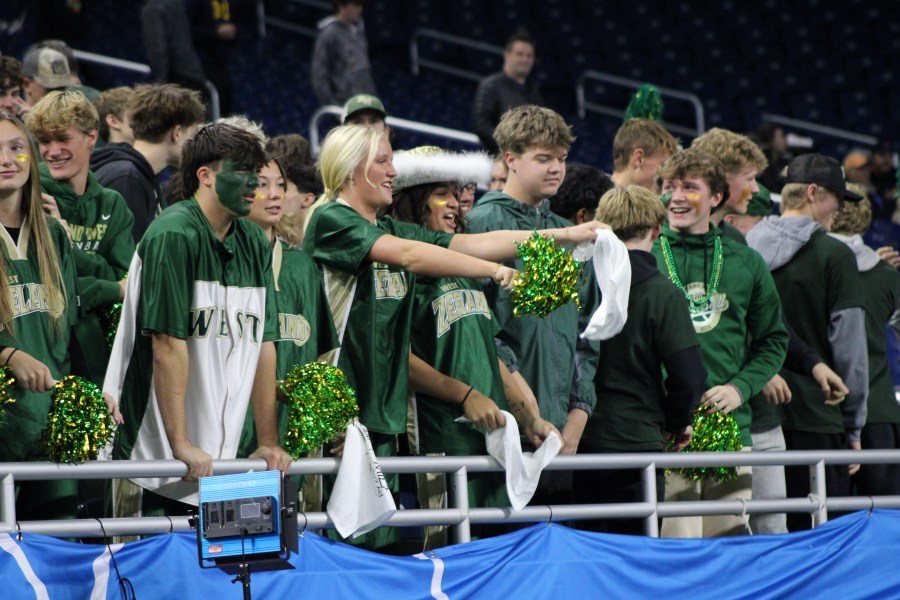 Zeeland West won the state championship game on Nov. 30, 2024. (Dean Holzwarth/WOOD TV8)