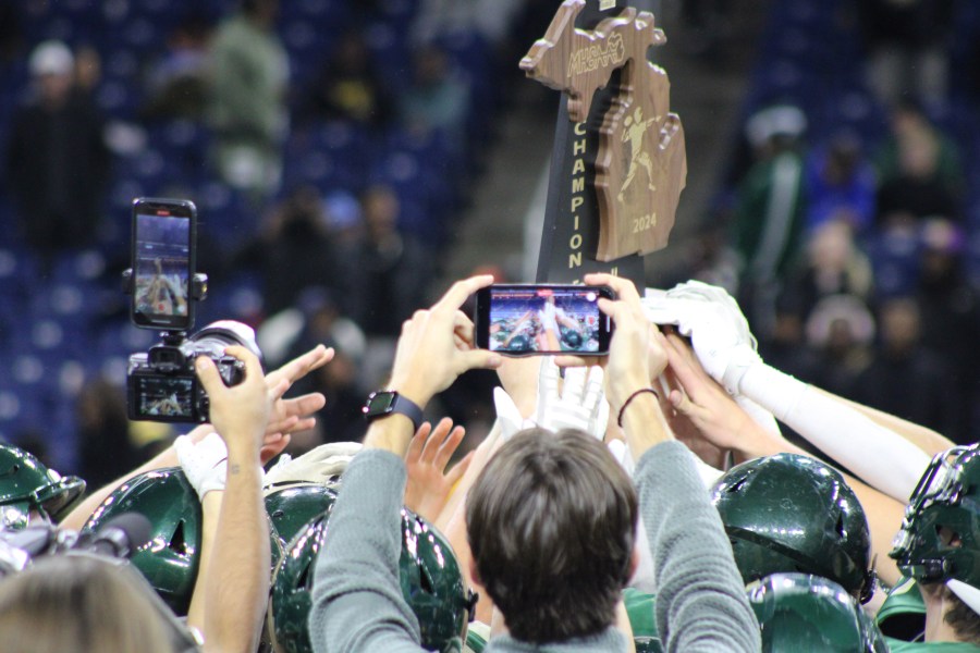 Zeeland West won the state championship game on Nov. 30, 2024. (Dean Holzwarth/WOOD TV8)