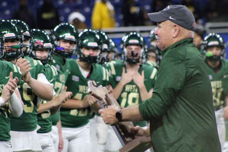 Zeeland West won the state championship game on Nov. 30, 2024. (Dean Holzwarth/WOOD TV8)