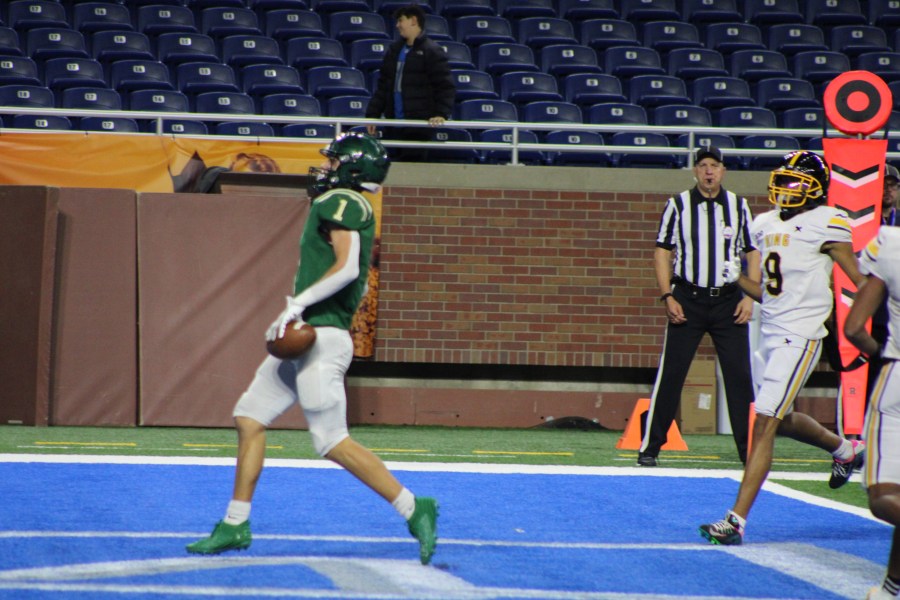 Zeeland West won the state championship game on Nov. 30, 2024. (Dean Holzwarth/WOOD TV8)
