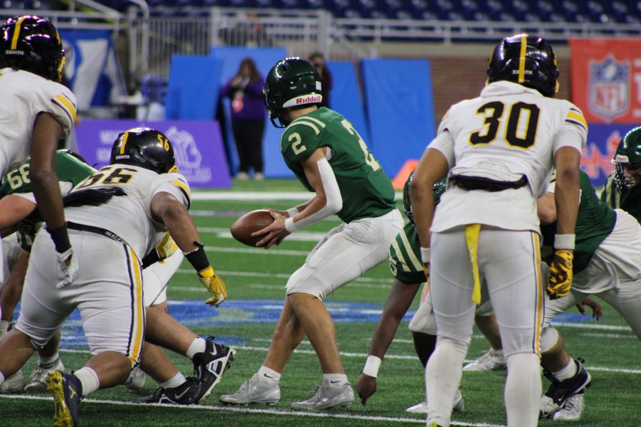 Zeeland West won the state championship game on Nov. 30, 2024. (Dean Holzwarth/WOOD TV8)