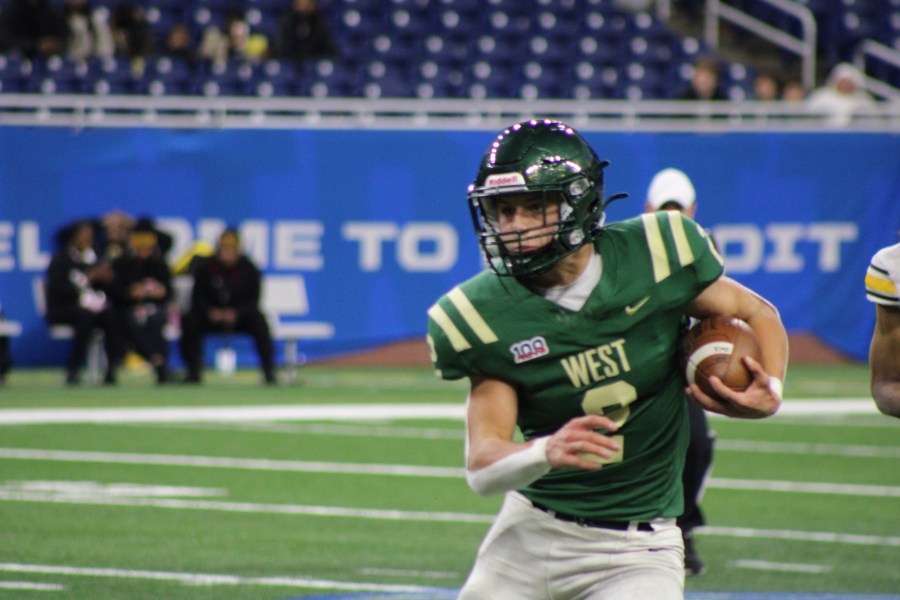 Zeeland West won the state championship game on Nov. 30, 2024. (Dean Holzwarth/WOOD TV8)