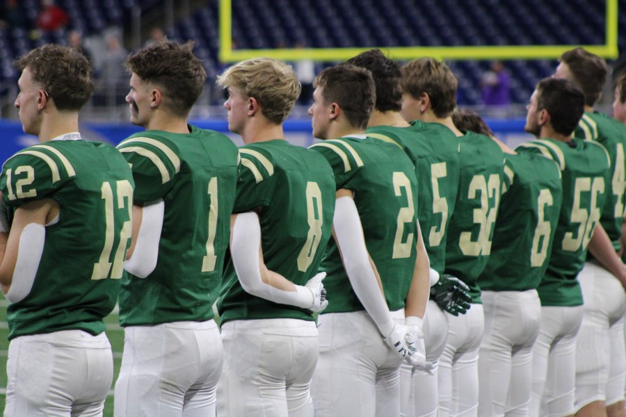 Zeeland West won the state championship game on Nov. 30, 2024. (Dean Holzwarth/WOOD TV8)