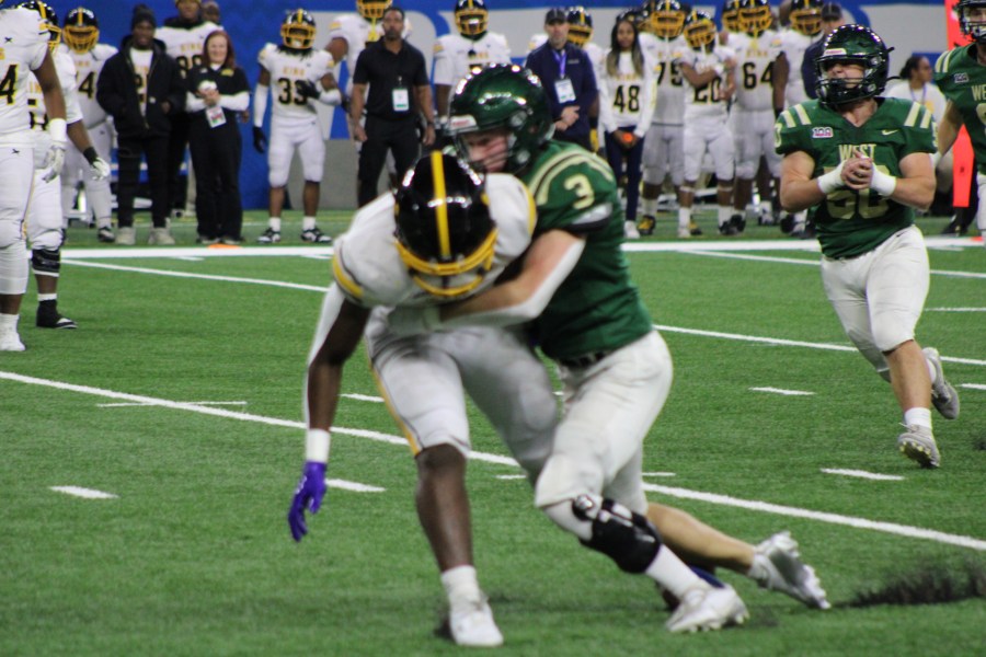 Zeeland West won the state championship game on Nov. 30, 2024. (Dean Holzwarth/WOOD TV8)