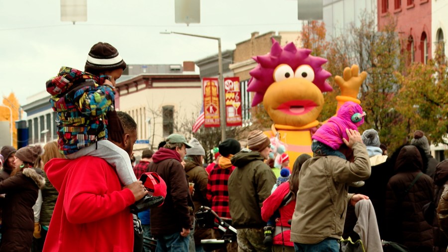 The Maple Hill Holiday Parade in Kalamazoo. (Nov. 23, 2024)
