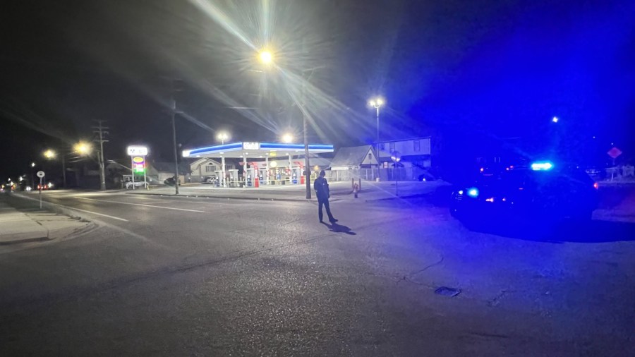 GRPD on scene of a shooting near the Burton heights neighborhood that left three people injured.
