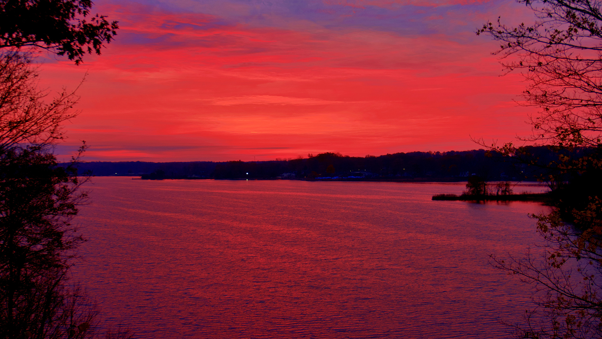 Wabasis Lake on Nov. 3, 2024. (Courtesy John Frueh Jr.)