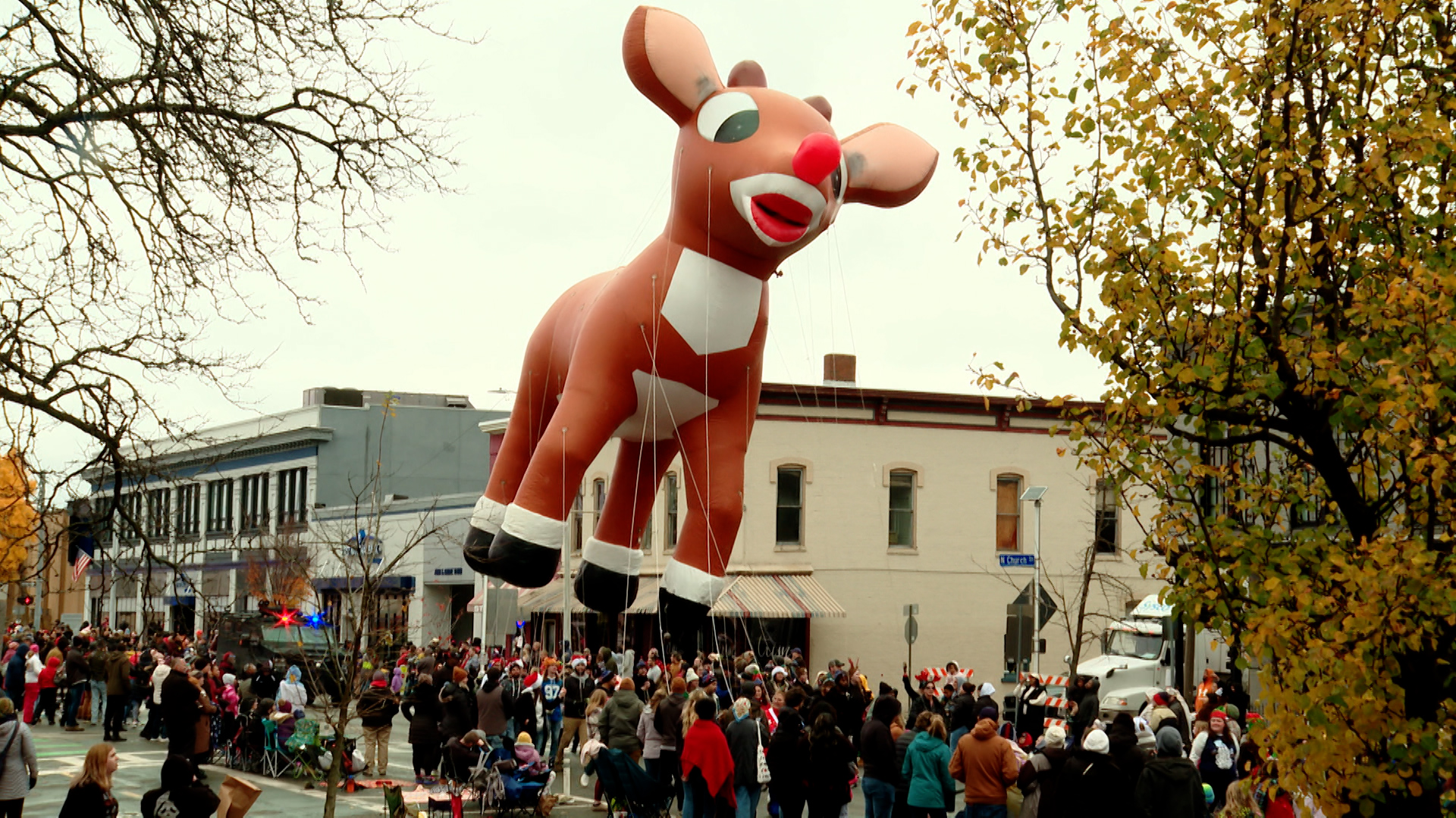 The Maple Hill Holiday Parade in Kalamazoo. (Nov. 23, 2024)