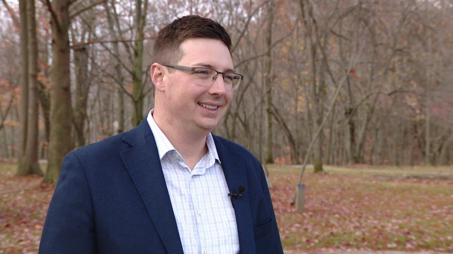 Ottawa County Commissioner Joe Moss speaks with News 8 on Nov. 6, 2024.