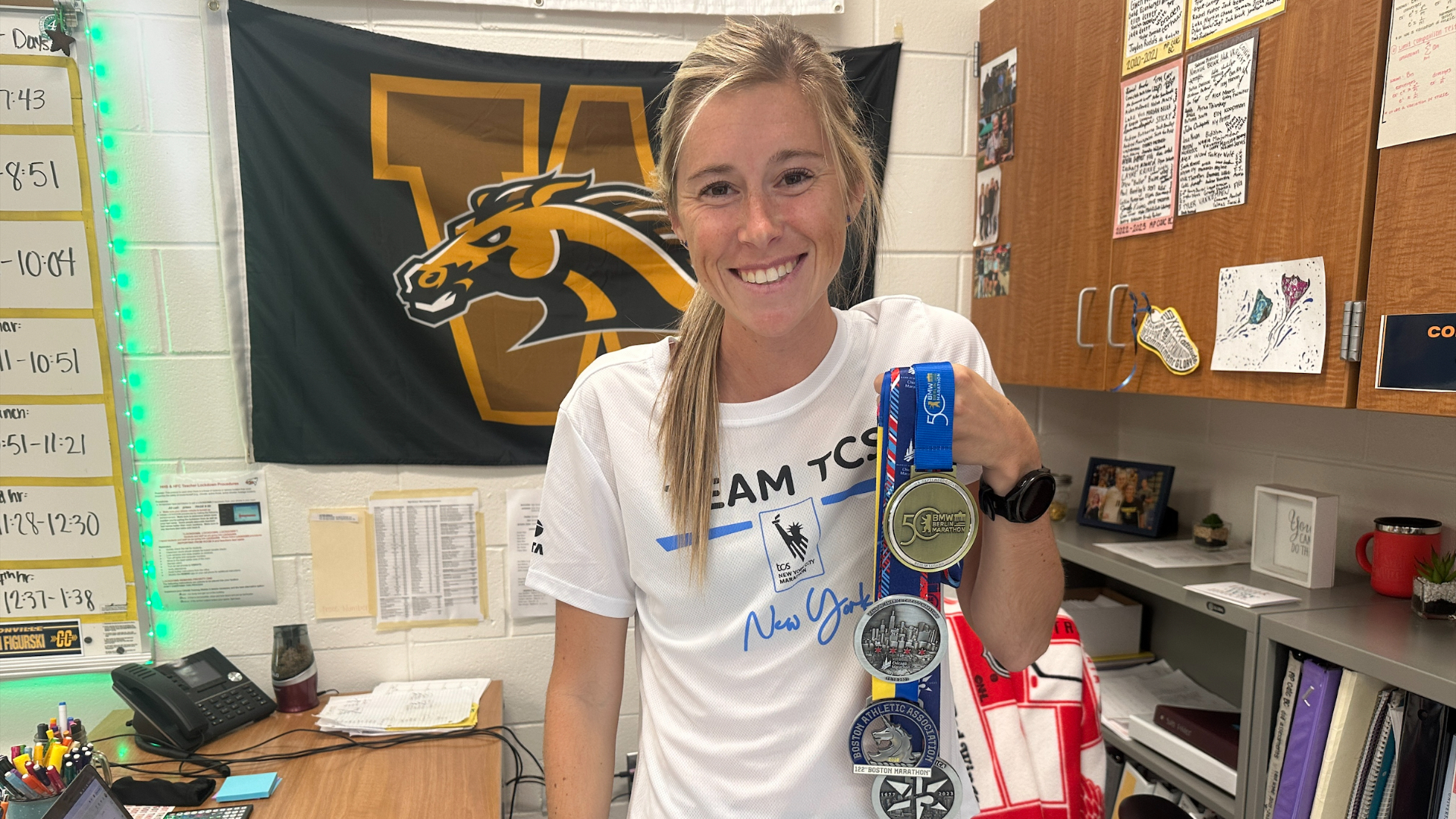 Hudsonville High School math teacher Raychel Figurski.