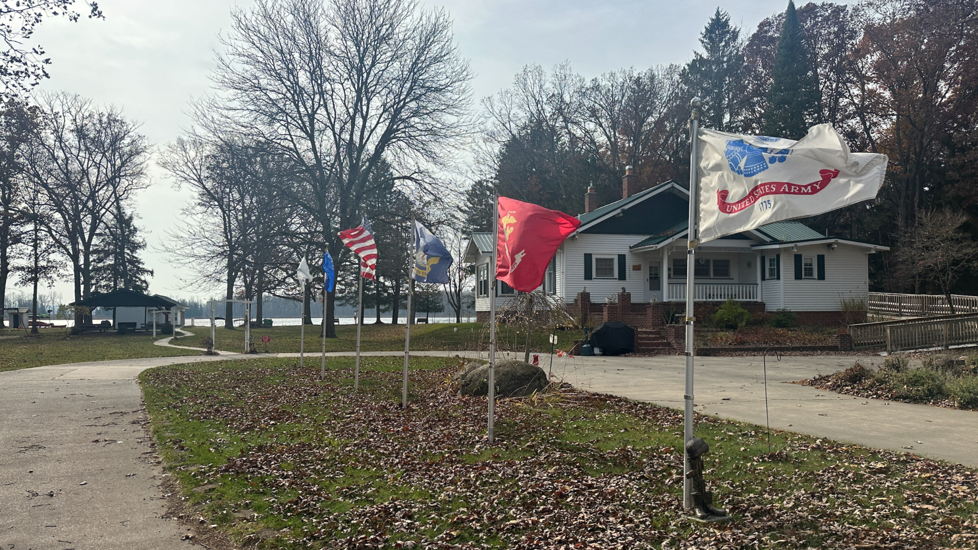 Wilwin Lodge in rural Mason County is a retreat for veterans. (Oct. 30, 2024)