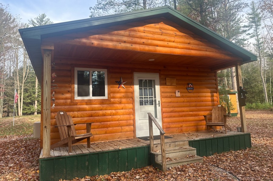 Wilwin Lodge in rural Mason County is a retreat for veterans. (Oct. 30, 2024)