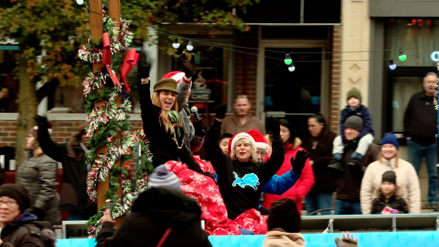 The Maple Hill Holiday Parade in Kalamazoo. (Nov. 23, 2024)