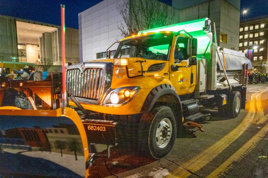 The Grand Rapids Santa Parade, sponsored by Gentex, and tree lighting ceremony on Dec. 7, 2024. (Michael Buck/WOOD TV8)