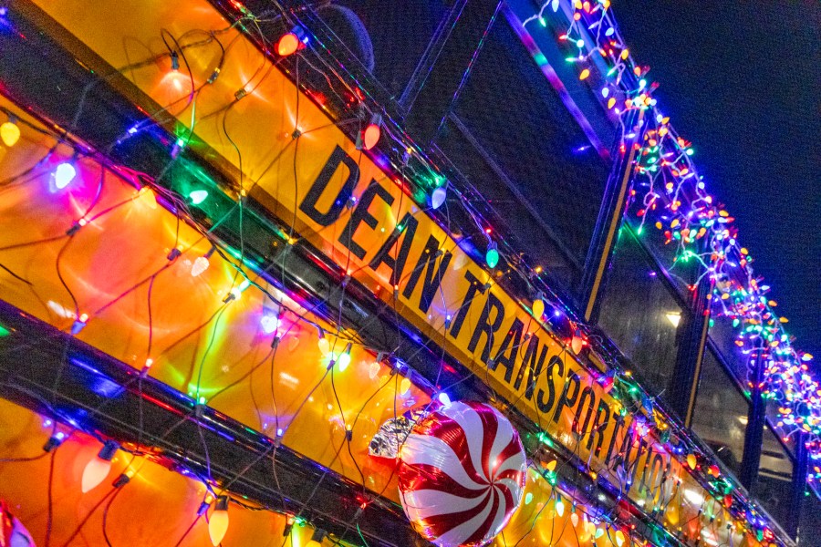 The Grand Rapids Santa Parade, sponsored by Gentex, and tree lighting ceremony on Dec. 7, 2024. (Michael Buck/WOOD TV8)
