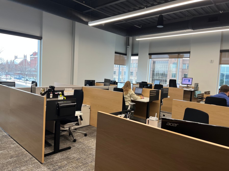 The second floor of the Next Center in downtown Holland. (Dec. 4, 2024)