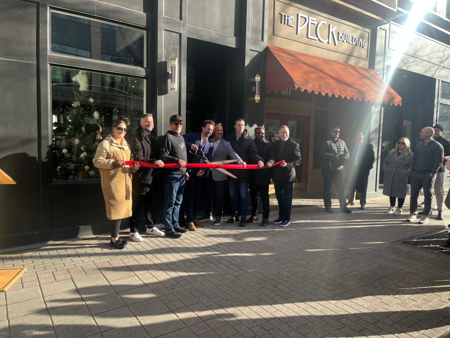 Greyson Clothiers is the newest Peck Building tenant in downtown Grand Rapids. (Dec. 6, 2024)