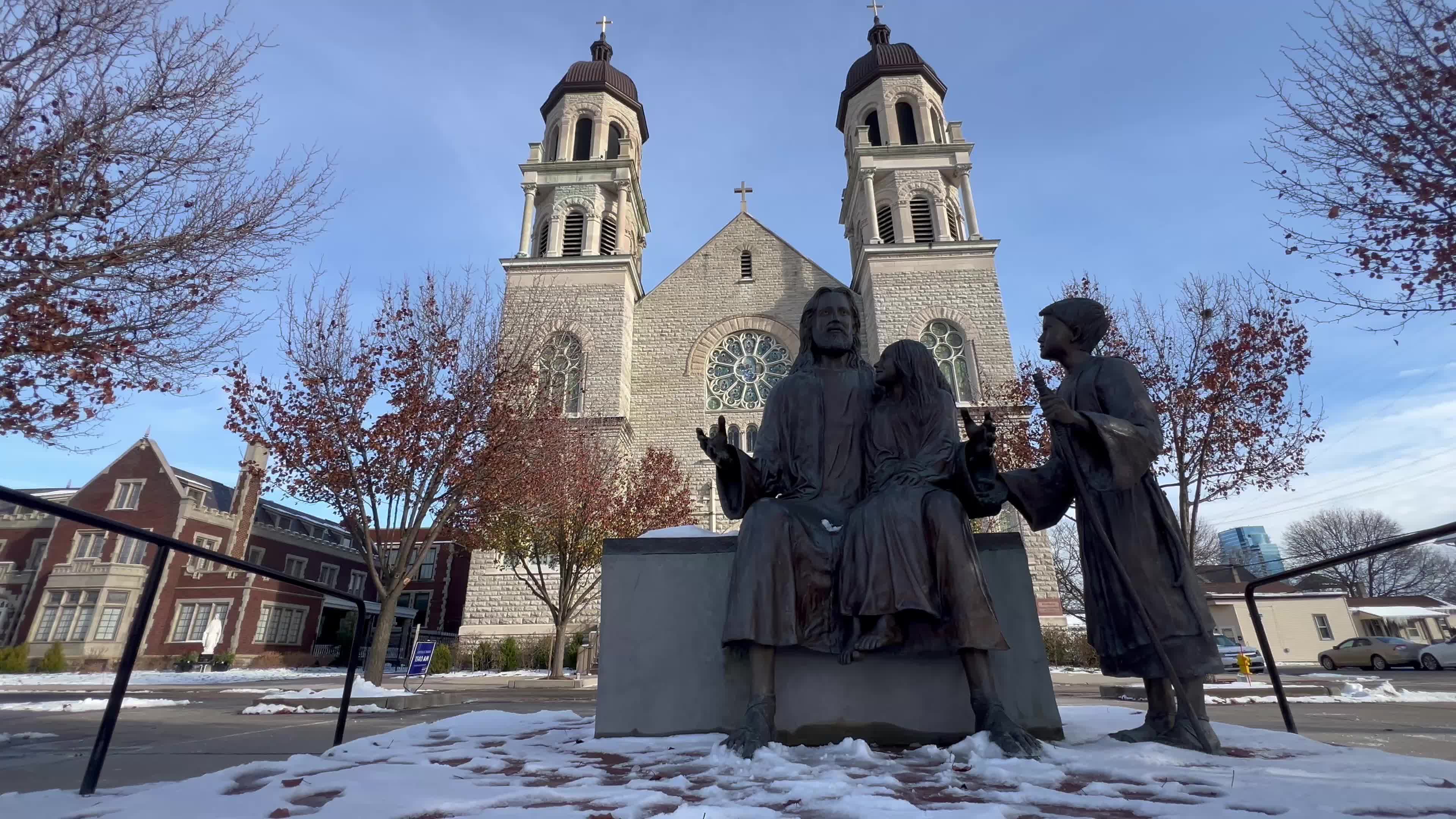 The Basilica of Saint Adalbert on Dec. 7, 2024.