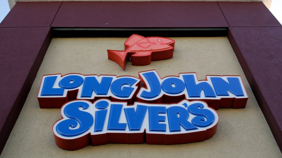 FILE - A Long John Silver's restaurant is shown in Mountain View, Calif., Tuesday, Jan. 18, 2011. (AP Photo/Paul Sakuma)