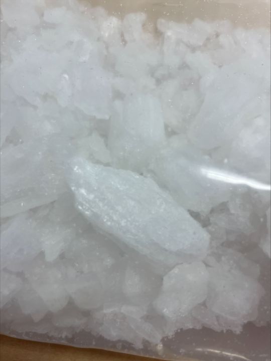 An evidence photo of meth seized in Almena Township on Nov. 27, 2024. (Courtesy Van Buren County Sheriff's Office)