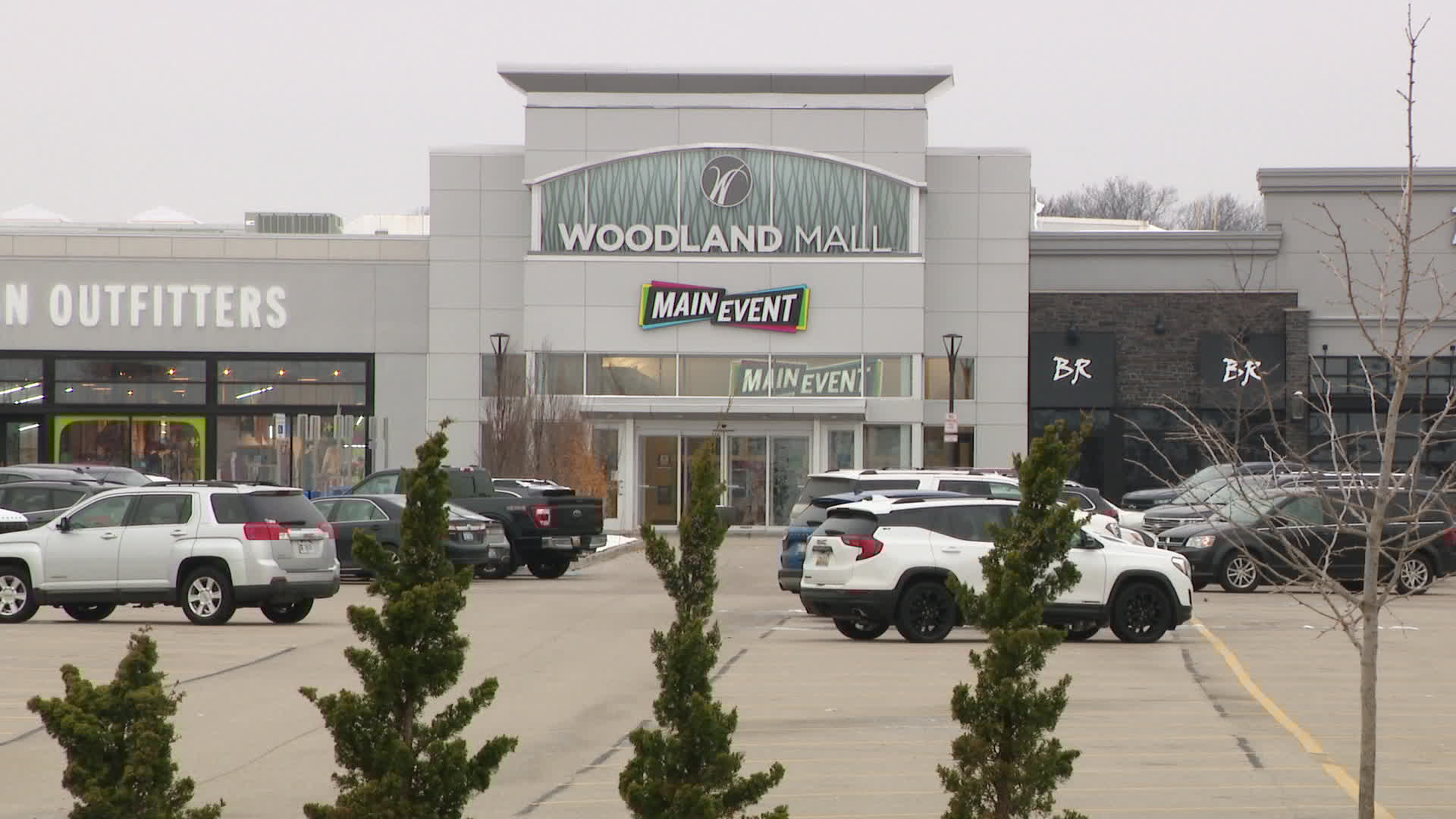 Woodland Mall in Kentwood on Dec. 4, 2024.